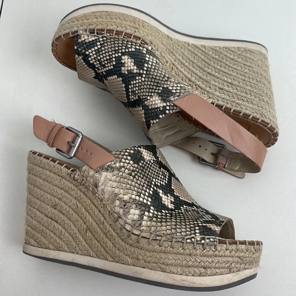 Dolce Vita Shan Esapdrille Wedge Sandal sz 9. - Picture 1 of 14